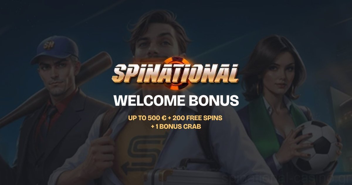 Spinational Casino Καλωσόρισμα